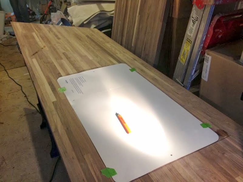 How To Fix A Bad Cut In Butcher Block Counters With An Undermount