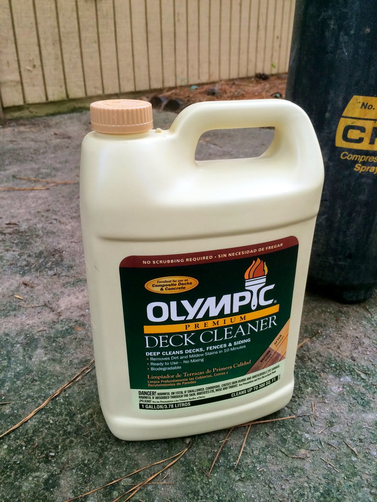 How I Made My Patio Look New Again With Olympic Rescue It