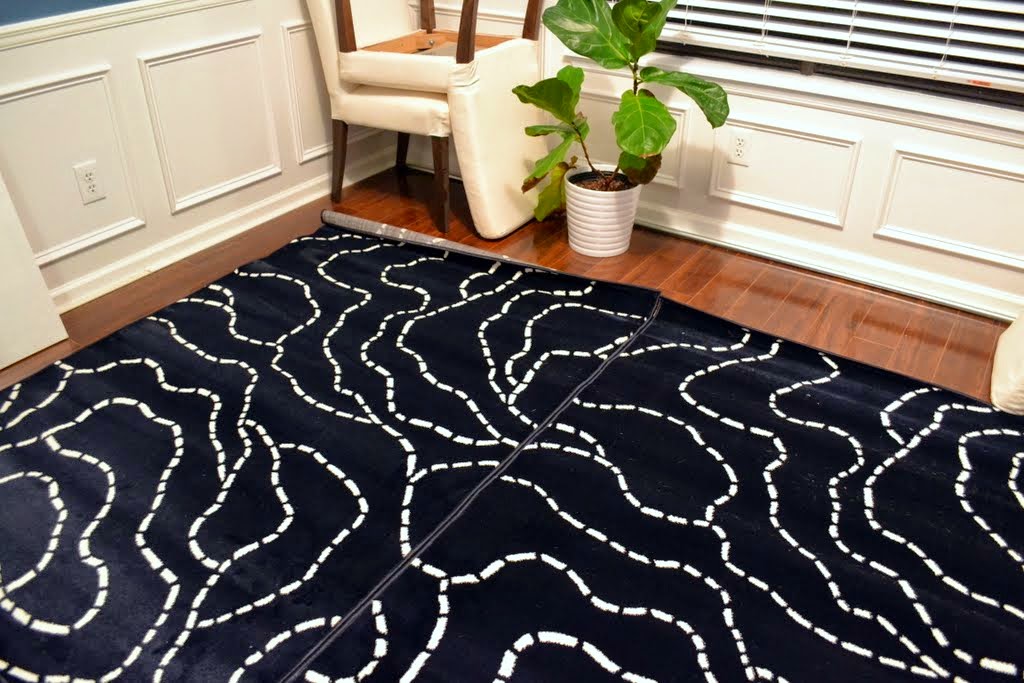 Make Two Rugs Into One Large Rug! - A Beautiful Mess