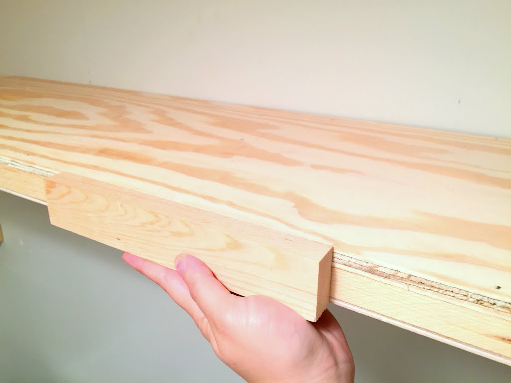 How to make very long floating shelves - NeliDesign