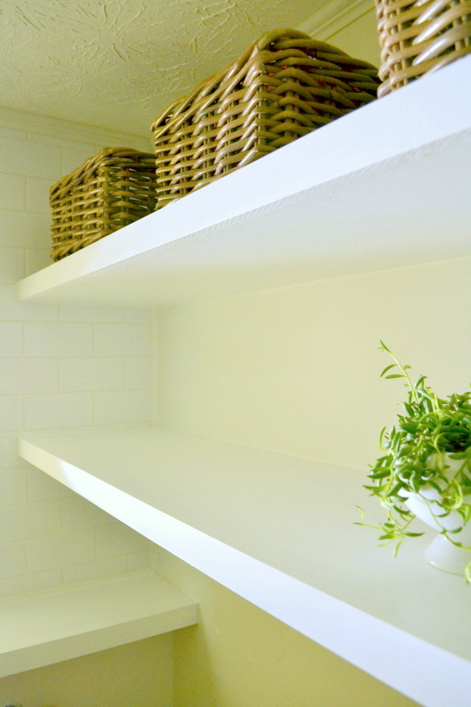 laundry shelves