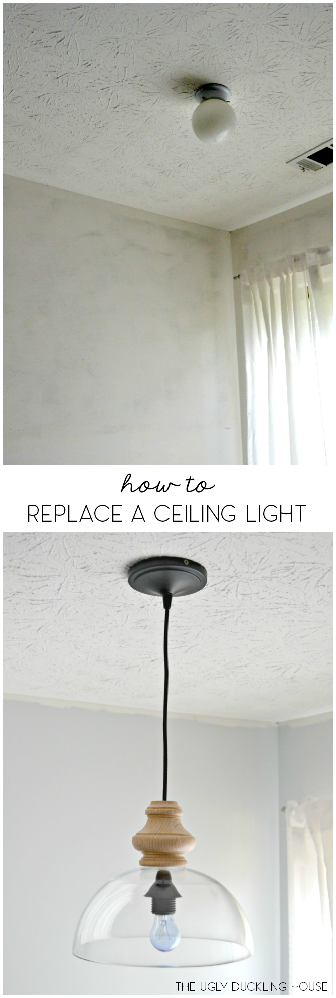 How To Replace Overhead Light Fixtures With Ease