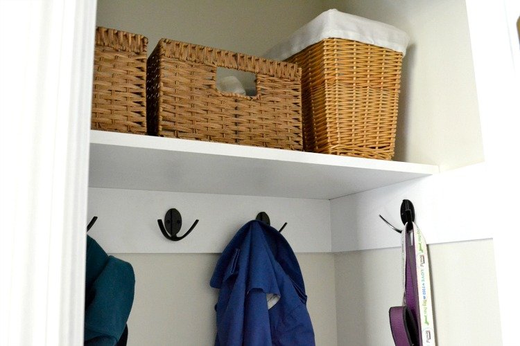 Turn a Coat Closetinto the perfect MUDROOM!