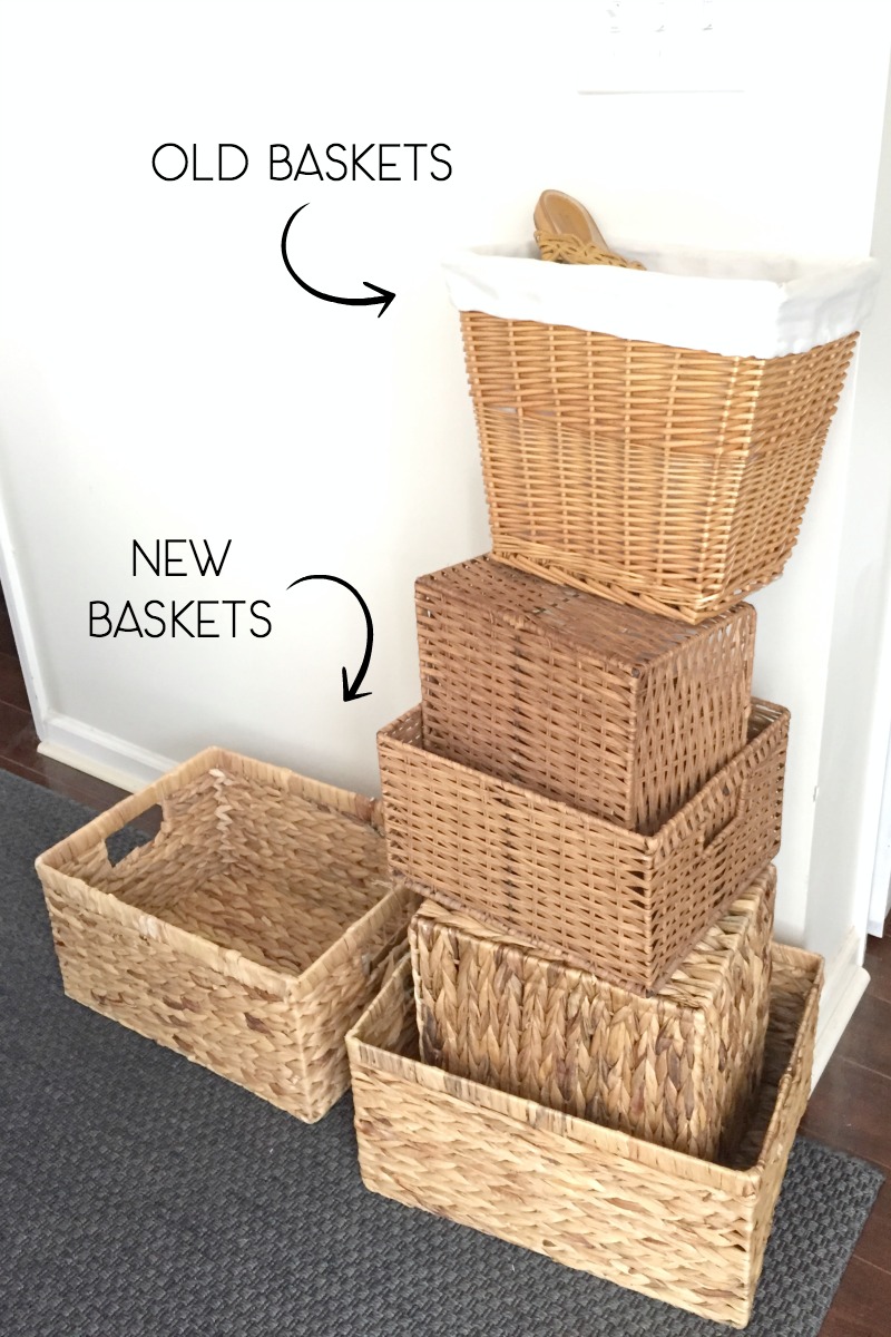 old baskets vs new baskets
