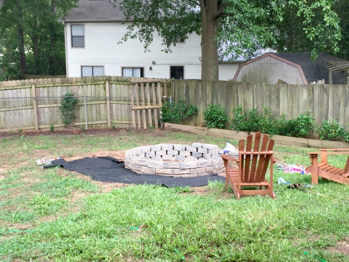 How To Build A Large Fire Pit In Your Backyard Ugly Duckling House
