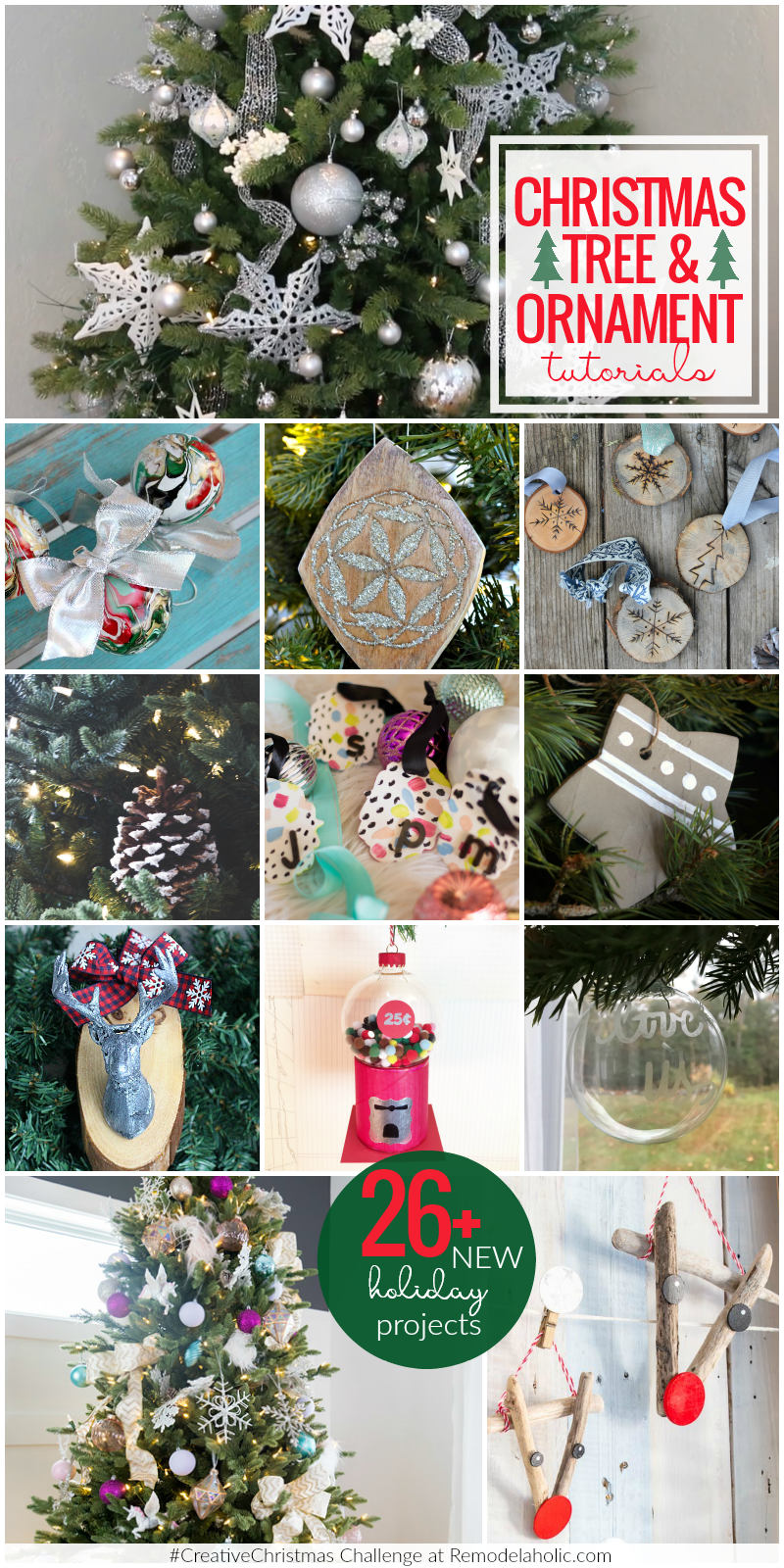 01 Creative Christmas trees and ornaments
