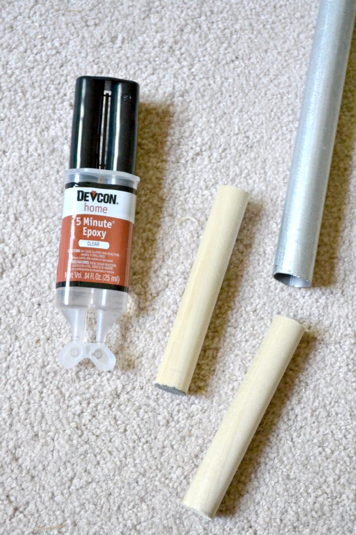 epoxy glue for joining wood and metal