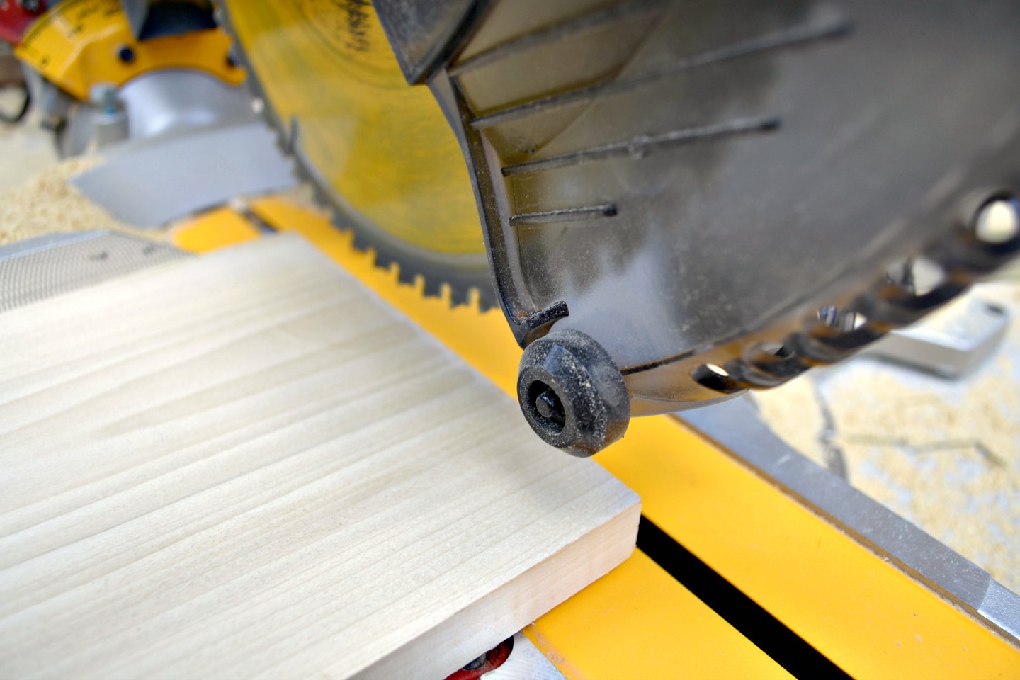 cut two pieces of poplar to size for bottom of tray