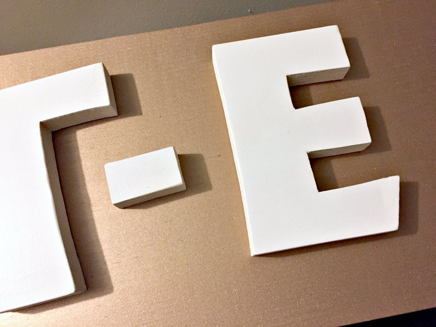 rustoleum logo letter cutout