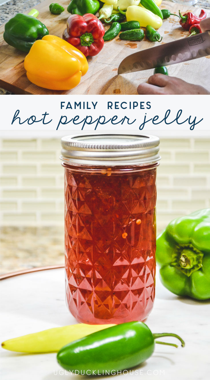 family recipes - mom's hot pepper jelly