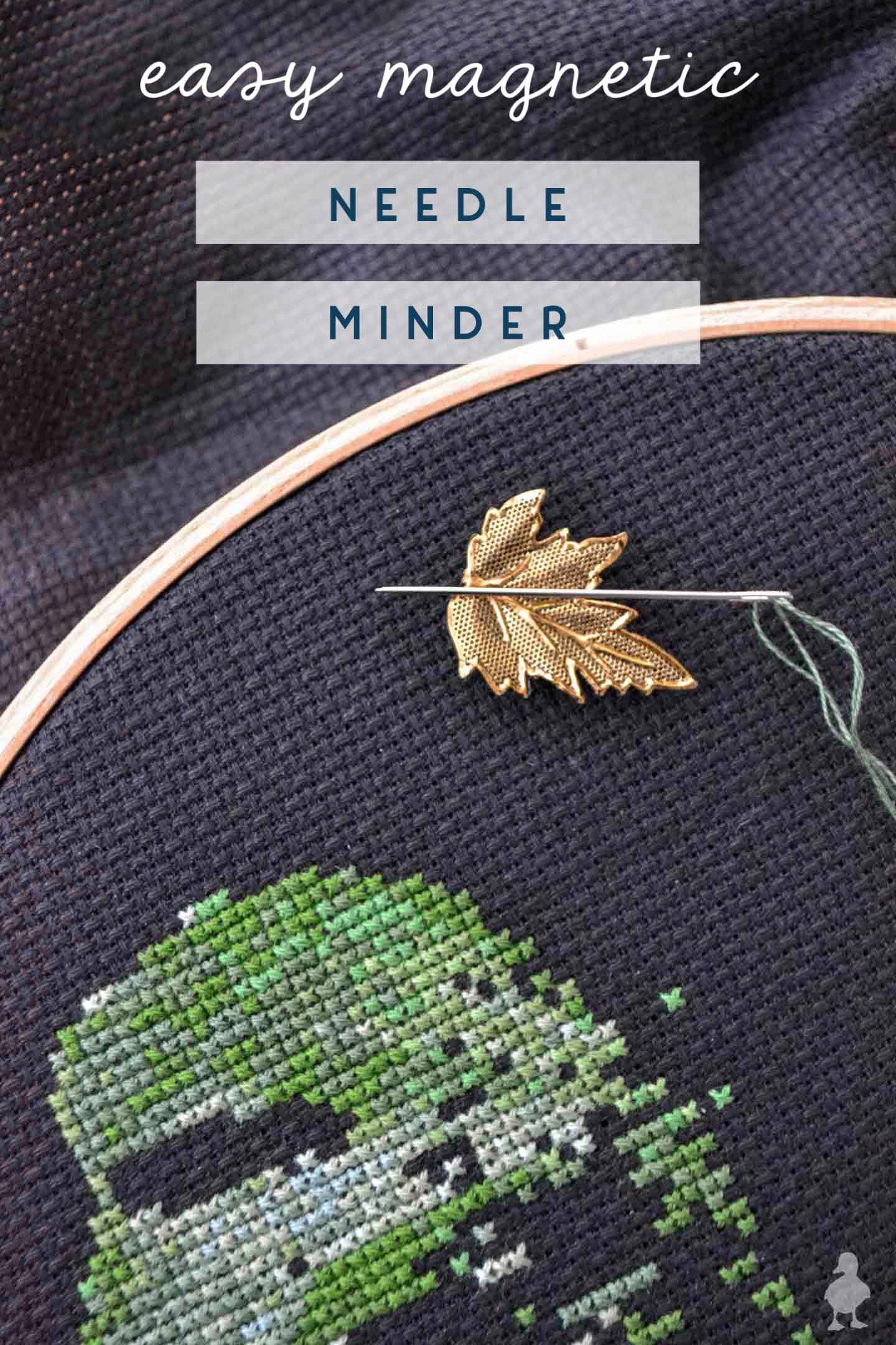 How to Make Cross Stitch Needle Minder - Hannah Hand Makes