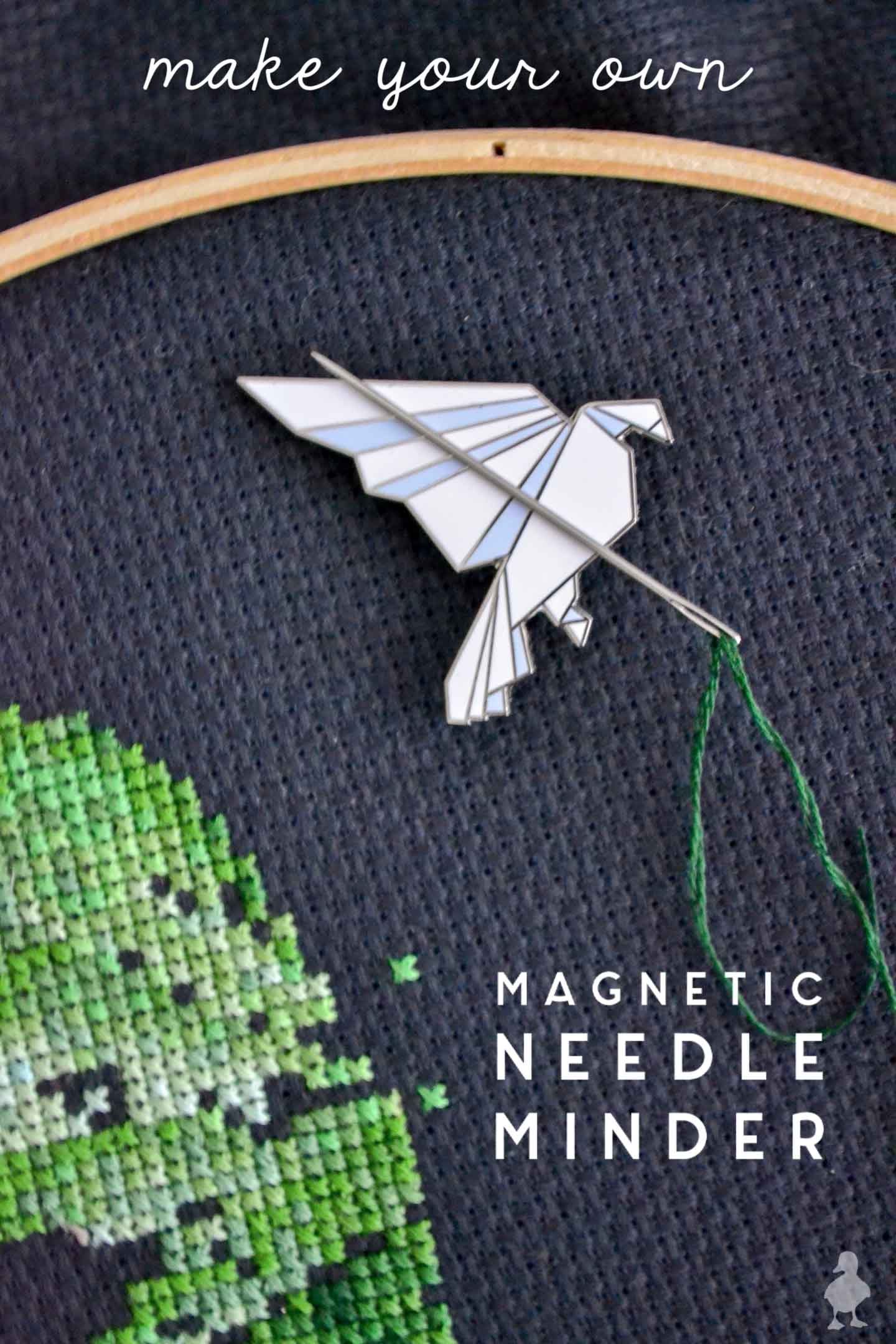 How to Make Cross Stitch Needle Minder - Hannah Hand Makes