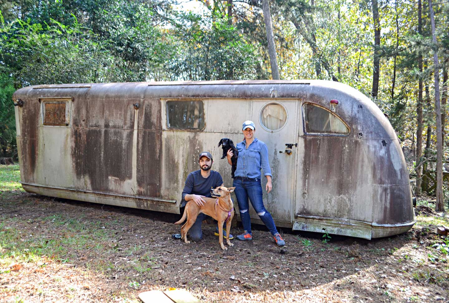 Installing a wood stove - Ruby on Wheels