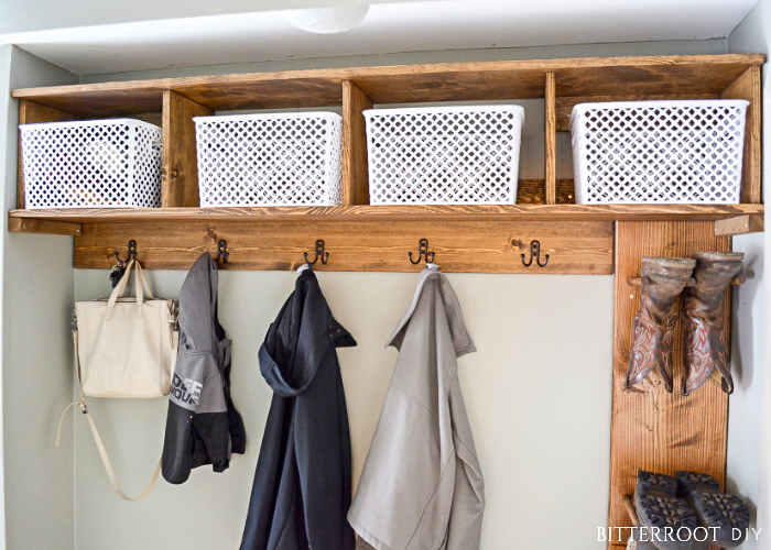 Mudroom Storage Cubbies  Free Plans • Ugly Duckling House