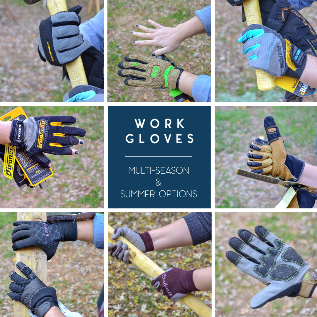 Black Working Gloves with PU Coating - 3 Pairs of Safety Work Gloves - for Construction, Warehouse, Carpenter, Electric Work