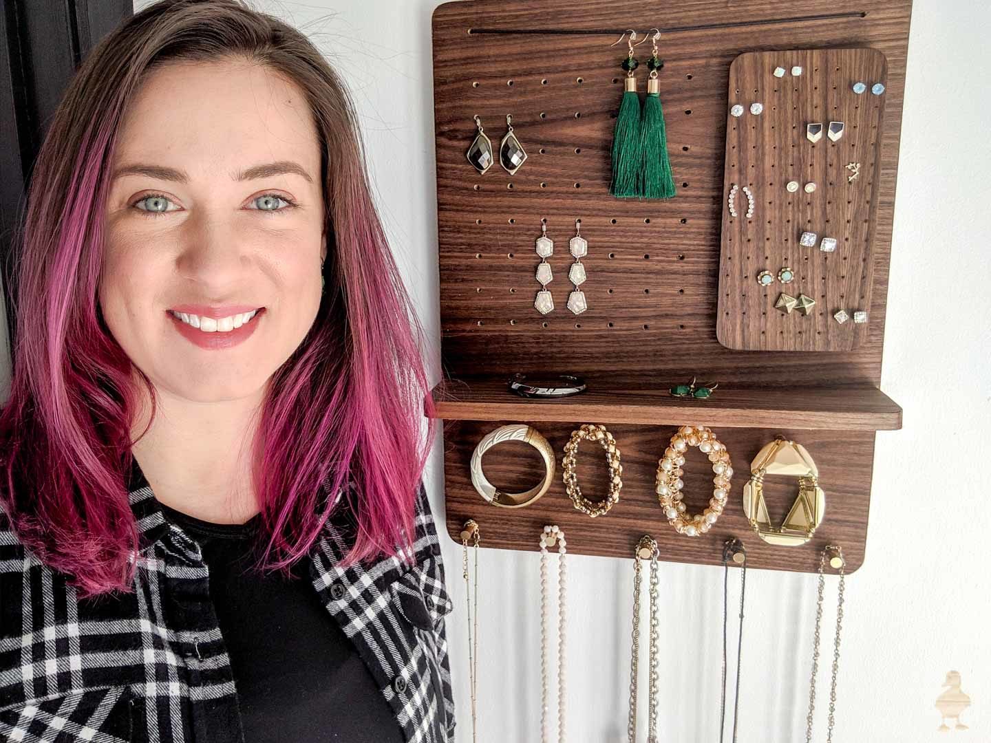 DIY Jewelry Organizer  Free Plans • Ugly Duckling House