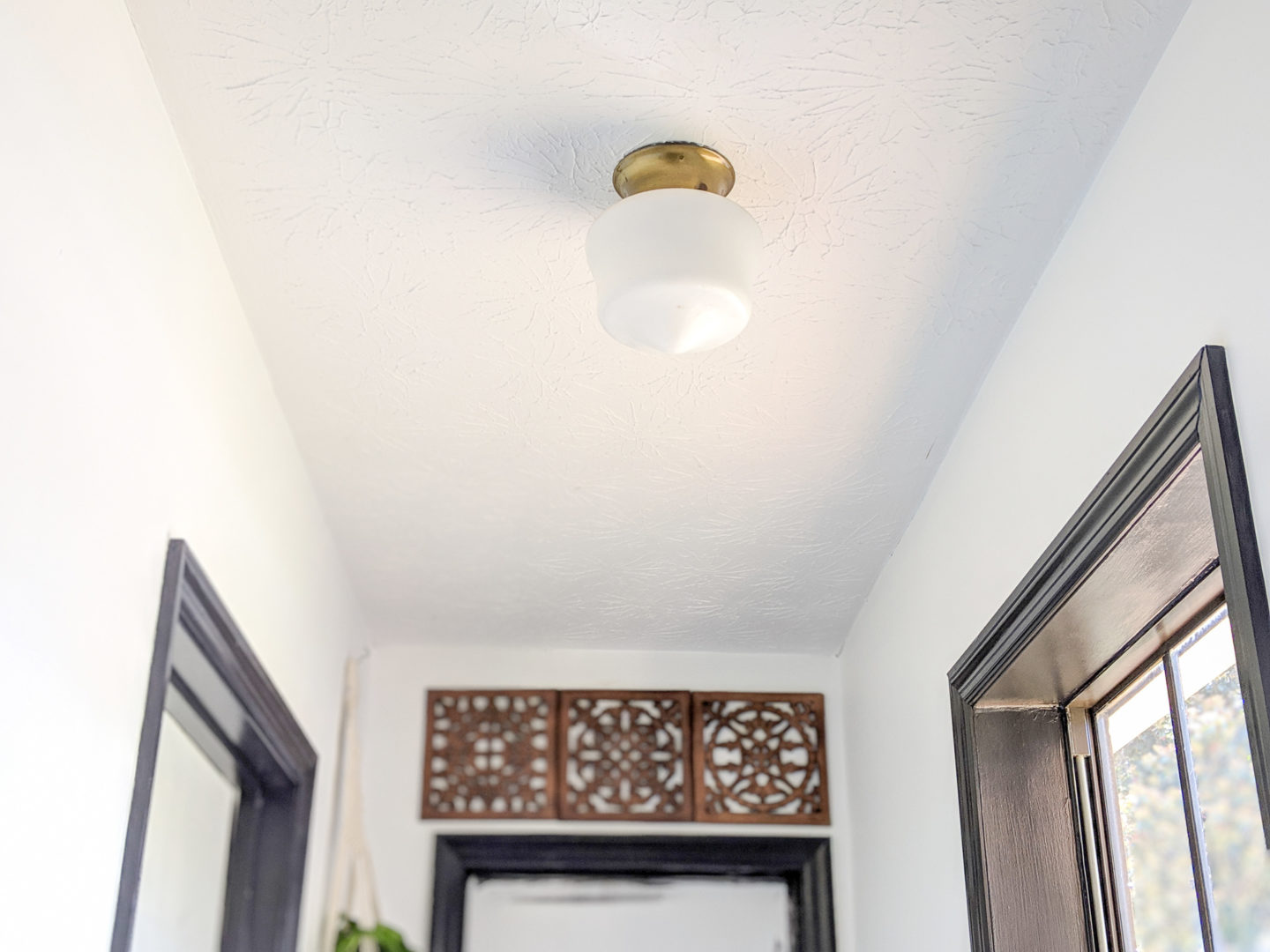 modern hallway lights