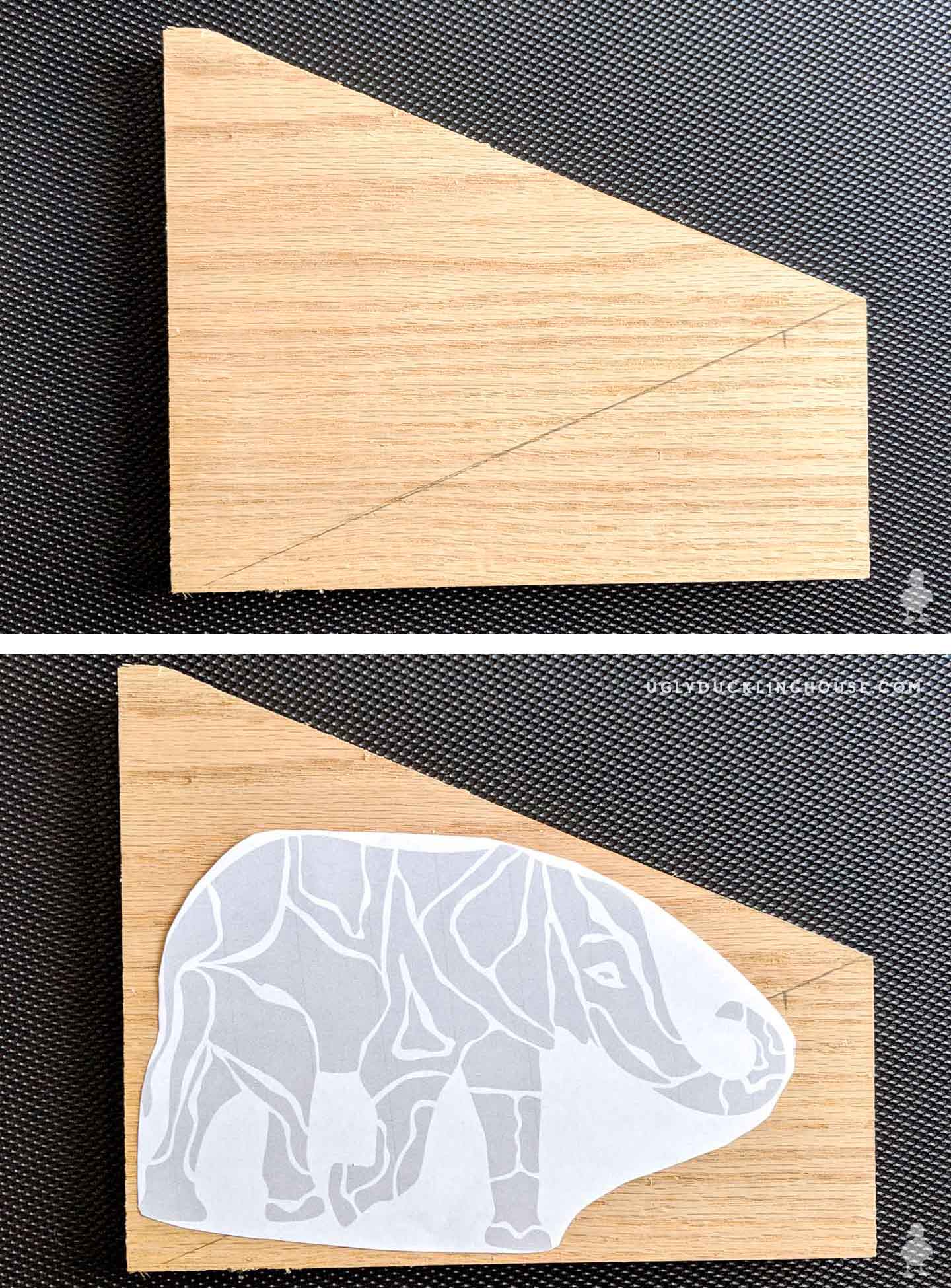 Printable Elephant Jigsaw, Animal Puzzle Template