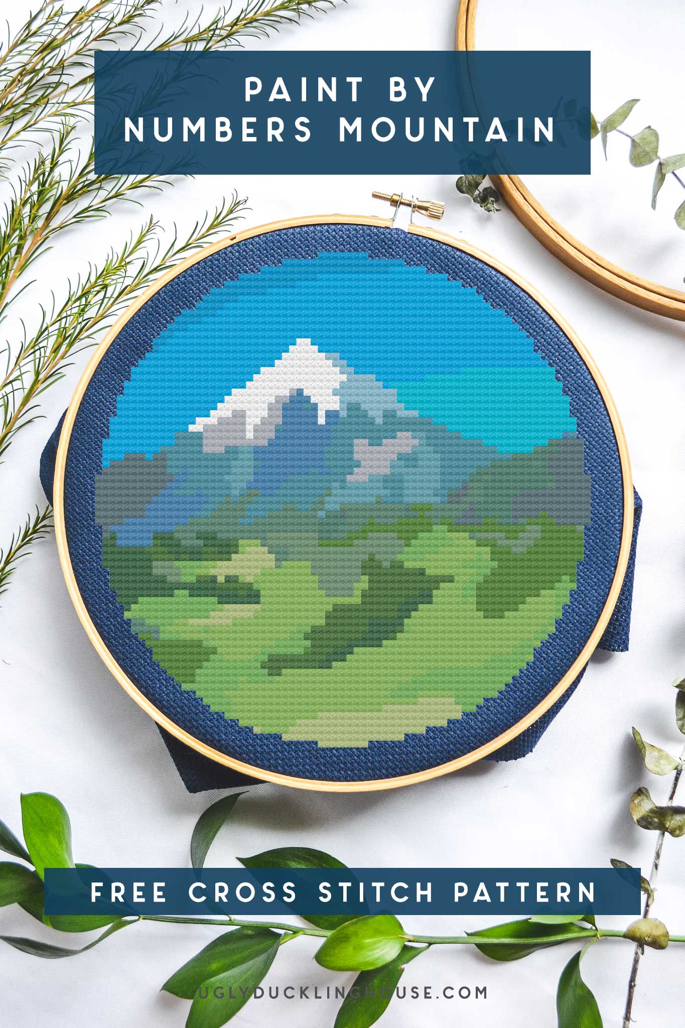 Mountain | Free Cross Stich Pattern • Ugly Duckling House