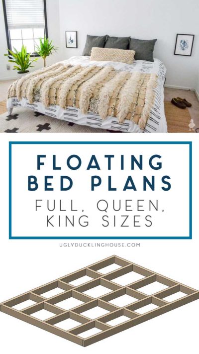 Floating Platform Bed — Queen and Full Plans Now Available! • Ugly