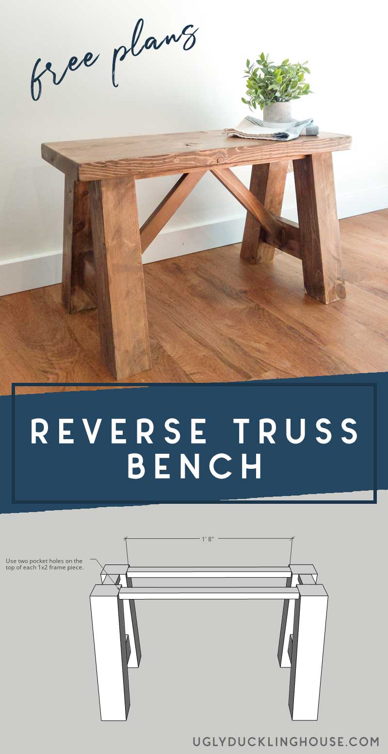 Reverse Truss Bench