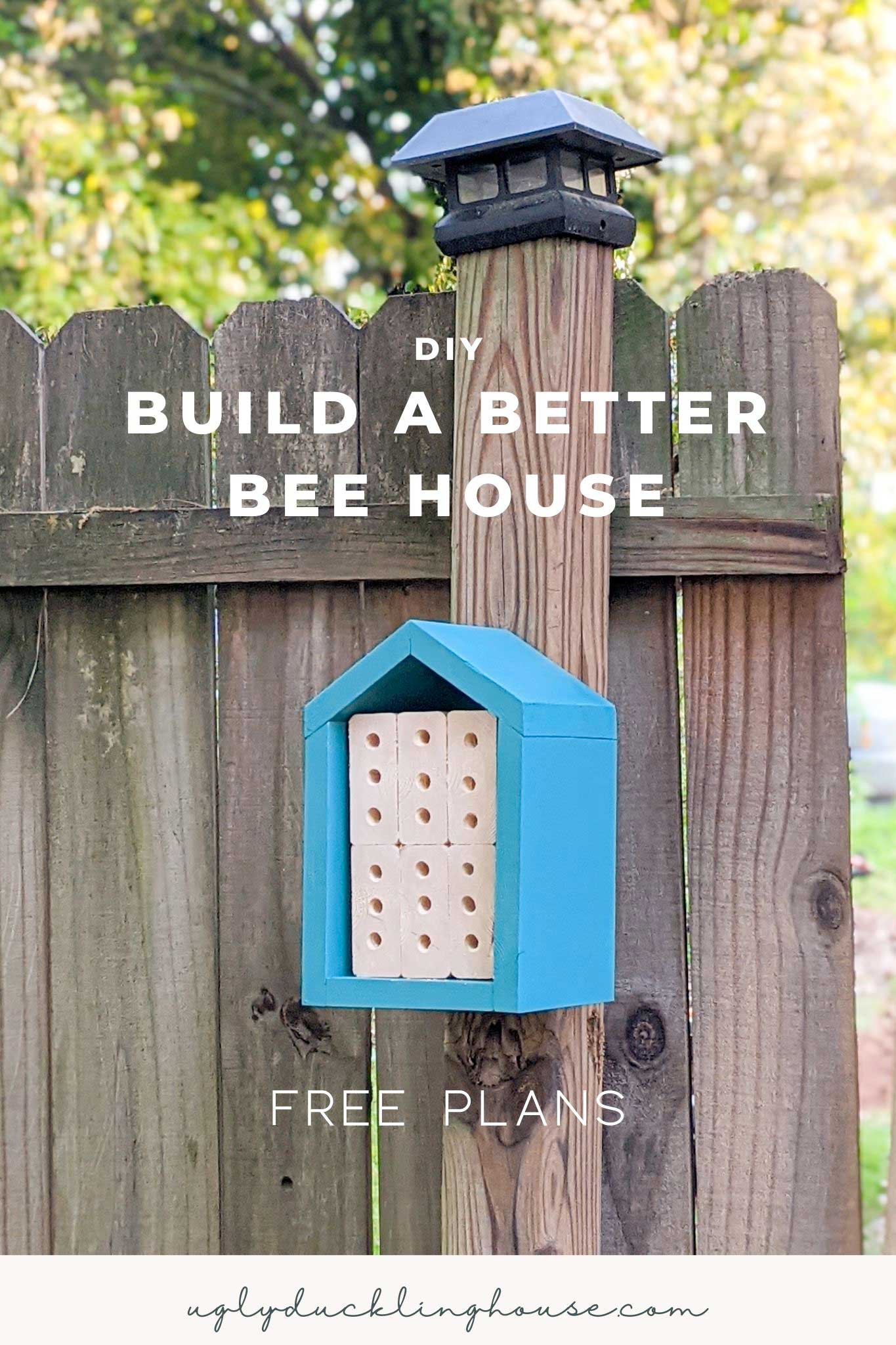 Guide to building a bee hotel - Victoria's Big Build