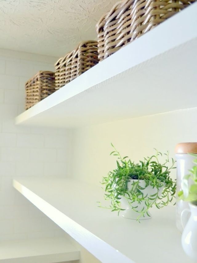 How to make very long floating shelves - NeliDesign