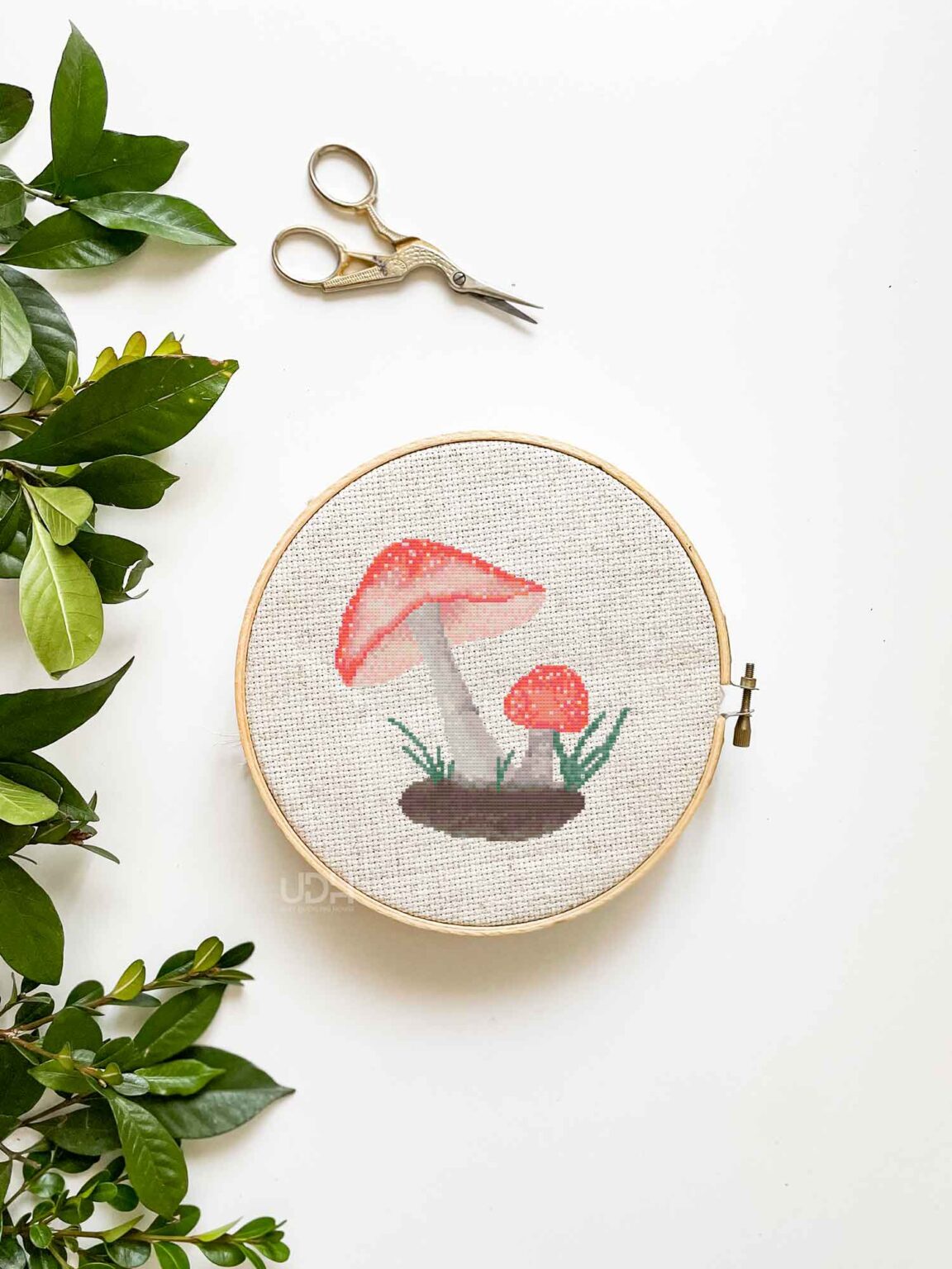 Mushrooms | Cross Stitch Pattern • Ugly Duckling House